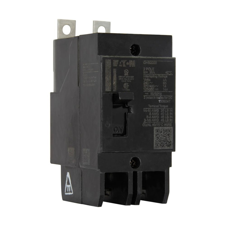 EATON 2-POLE 40A BOLT-ON 277V MCCB